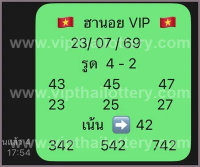 Thailand Lottery Final Game HTF Non-Miss Set VIP 01.08.2026