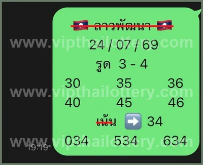 Thailand Lottery Final Game HTF Non-Miss Set VIP 01.08.2026