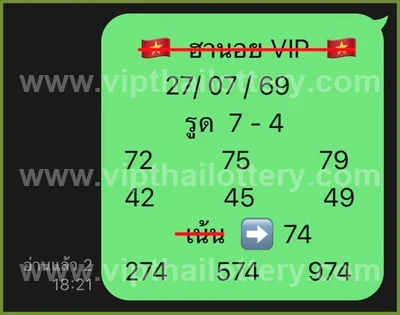 Thailand Lottery Final Game HTF Non-Miss Set VIP 01.08.2026
