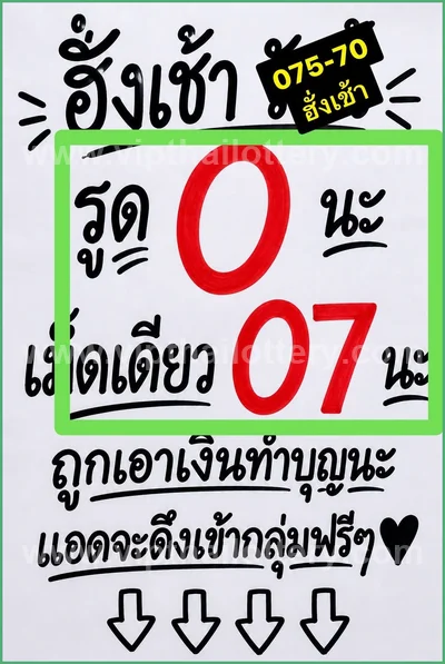 Thailand Lottery Down Result Lucky Formula 16 August 2026
