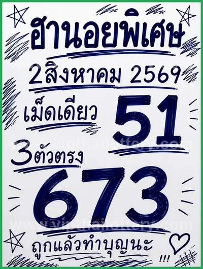 Thailand Lottery Down Non-Miss Cut Digit Formula 16-08-2026