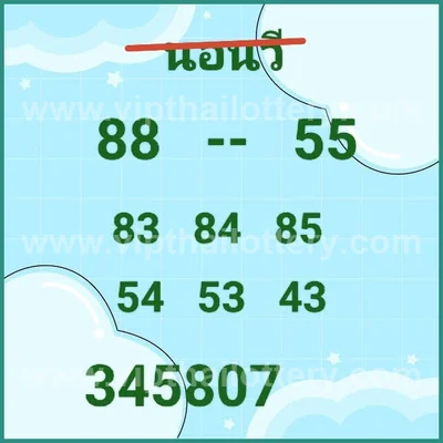 Thai Lottery Tips Touch Non-Miss Numbers Game 16th Aug 2026