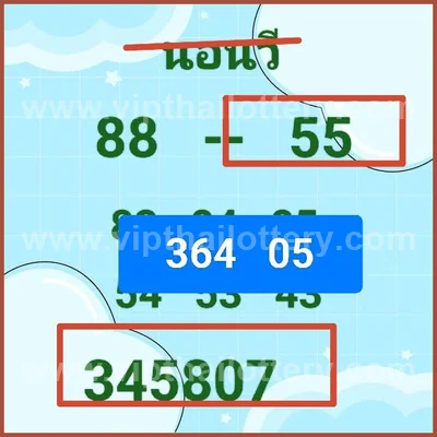 Thai Lottery Tips Touch Non-Miss Numbers Game 16th Aug 2026