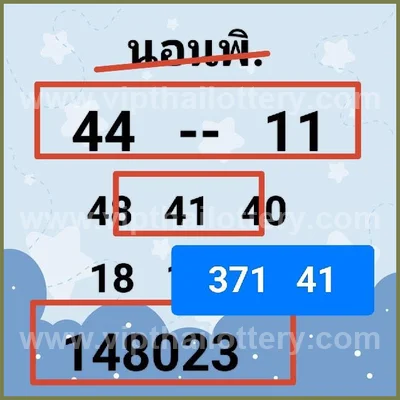 Thai Lottery Tips Touch Non-Miss Numbers Game 16th Aug 2026