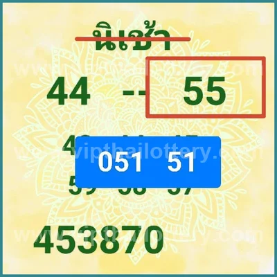 Thai Lottery Tips Touch Non-Miss Numbers Game 16th Aug 2026