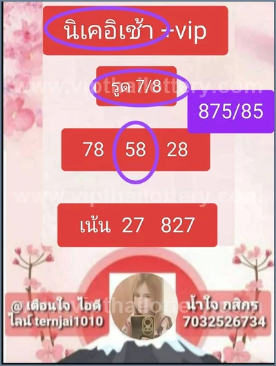 Thai Lotto Set Result Paper 3d Tips Winning HTF 16-08-2026