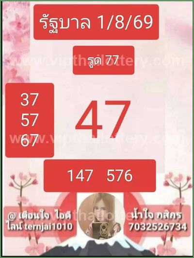 Thai Lotto Set Result Paper 3d Tips Winning HTF 16-08-2026
