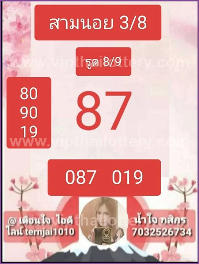 Thai Lotto Set Result Paper 3d Tips Winning HTF 16-08-2026