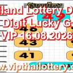 Thailand Lottery Down Cut Digit Lucky Game VIP 16.08.2026