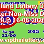 Thailand Lottery Down Master Non-Miss Direct 3Up 16-08-2026