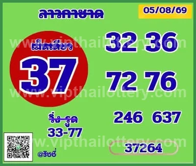 Thailand Lottery Down Master Non-Miss Direct 3Up 16-08-2026