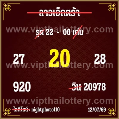 Thailand Lottery Winning Set Final Game Numbers 16/08/2026