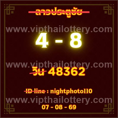 Thailand Lottery Winning Set Final Game Numbers 16/08/2026