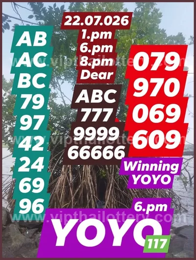 Thai Lottery 100% Sure Number Direct VIP 3Up HTF 16-08-2026