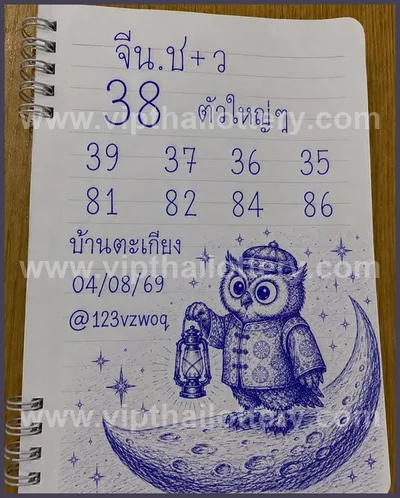 Thai Lotto Set Touch VIP Paper Winning Non-Miss 16.8.2026