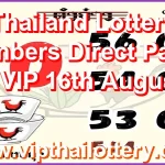 Thailand Lottery Numbers Direct Paper 3Up VIP 16th August 26