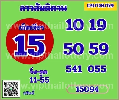 Thailand Lottery Down Master Paper Lucky HTF Tips 16/8/2026