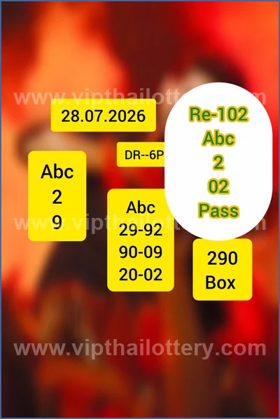 Thailand Lottery Down Direct 3Up Formula VIP 16th Aug 2026