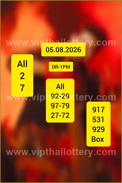 Thailand Lottery Down Direct 3Up Formula VIP 16th Aug 2026