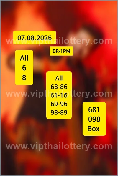 Thailand Lottery Down Direct 3Up Formula VIP 16th Aug 2026