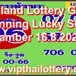 Thailand Lottery Game Winning Lucky Sure namber 16.8.2026