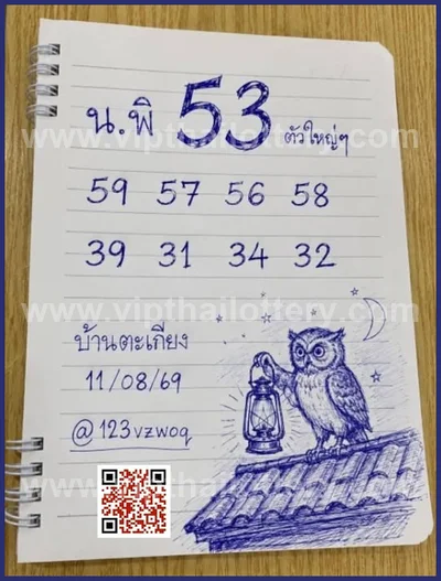 Thai Lotto Numbers 100% Sure Number Tips Paper 01.09.2026