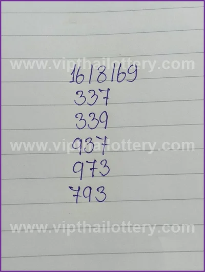 Thailand Lottery Down Direct Formula Lucky 3Up 1st Sep 2026