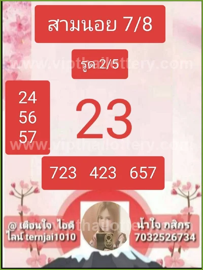 Thailand Lottery Touch Game Direct Set 3Up 1 September 2026