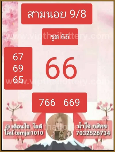 Thailand Lottery Touch Game Direct Set 3Up 1 September 2026
