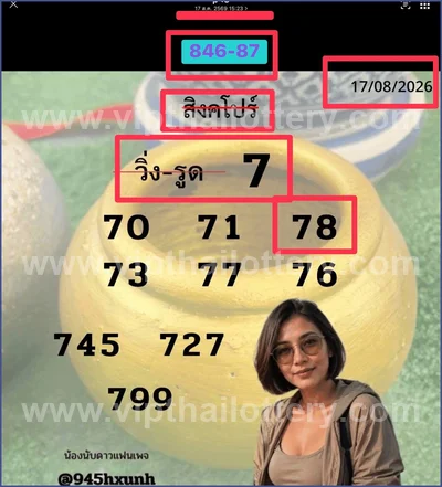Thai Lottery Non-Miss 3d Tips 3Up Final Game HTF 01.09.26