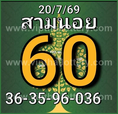 Thailand Lottery Down Touch 100% Sure Number HTF 01/09/2026