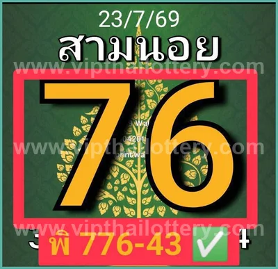 Thailand Lottery Down Touch 100% Sure Number HTF 01/09/2026