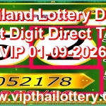 Thailand Lottery Down Cut Digit Direct Tips VIP 01-09-2026