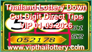 Thailand Lottery Down Cut Digit Direct Tips VIP 01-09-2026