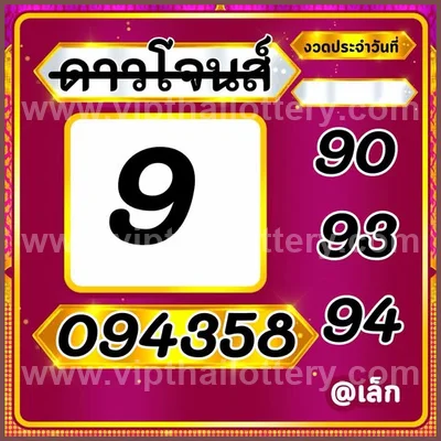 Thailand Lottery Down Cut Digit Direct Tips VIP 01-09-2026