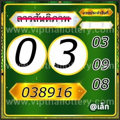 Thailand Lottery Down Cut Digit Direct Tips VIP 01-09-2026