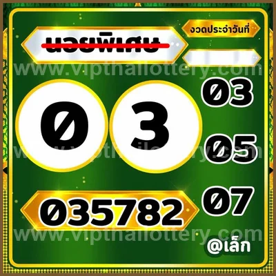 Thailand Lottery Numbers Tips Master HTF Touch Set 01/9/2026