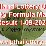 Thailand Lottery Down Lucky Formula Master Result 1-09-2026