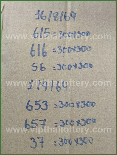 Thailand Lottery Down Lucky Formula Master Result 1-09-2026