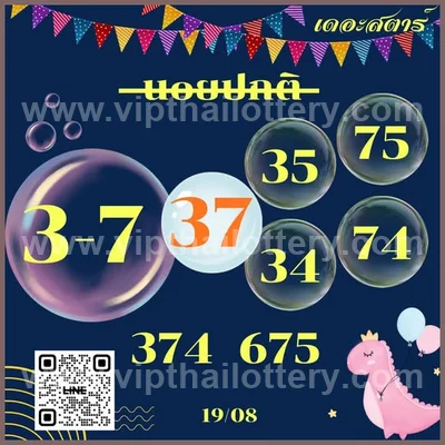 Thai Lottery Paper Non-Miss Lucky Numbers 3Up 1st Sep 2026