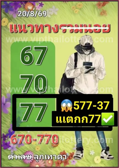 Thai Lotto Game HTF Paper Cut Digit Tips Master 01.09.2026