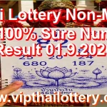 Thai Lottery Non-Miss VIP 100% Sure Number Result 01.9.2026