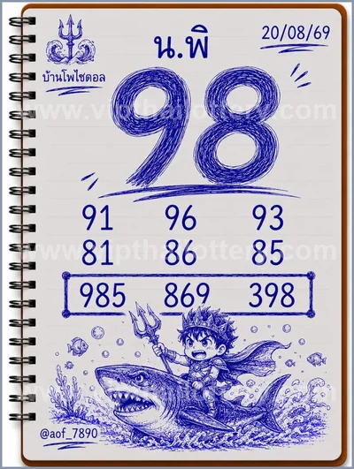 Thailand Lottery Down Sure namber VIP Numbers Touch 01.09.26