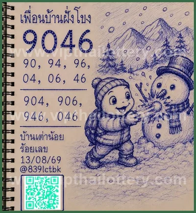Thai Lottery 100% Sure Number Lucky Paper 1st September 26