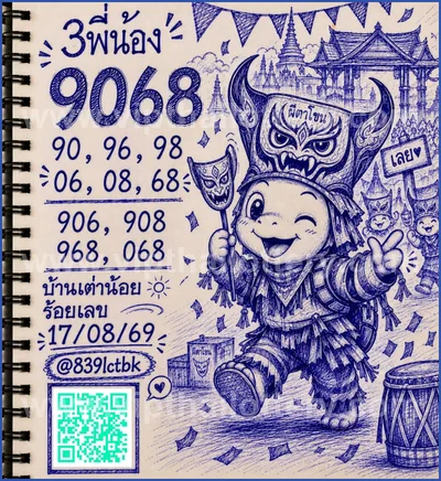 Thai Lottery 100% Sure Number Lucky Paper 1st September 26