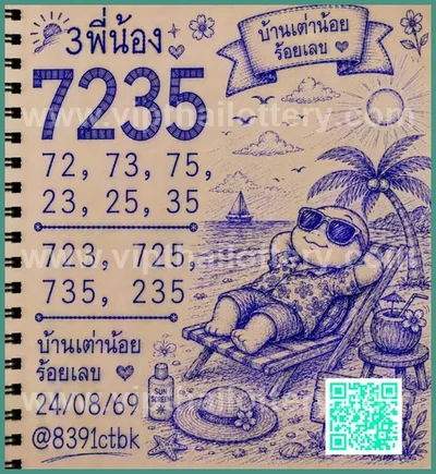 Thai Lottery 100% Sure Number Lucky Paper 1st September 26