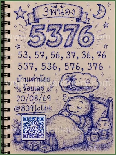 Thai Lottery 100% Sure Number Lucky Paper 1st September 26