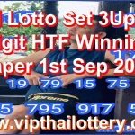 Thai Lotto Set 3Up Cut Digit HTF Winning Paper 1st Sep 2026