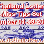Thailand Lottery Non-Miss Tips Set Sure namber 01-09-2026