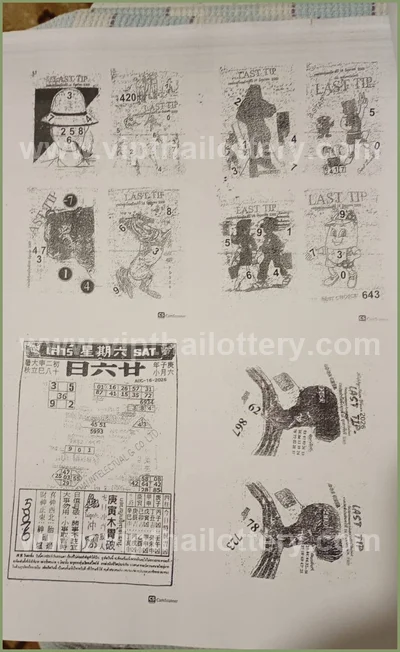 Thai Lotto Cut Digit Master 3Up Non-Miss VIP Touch 01-09-26